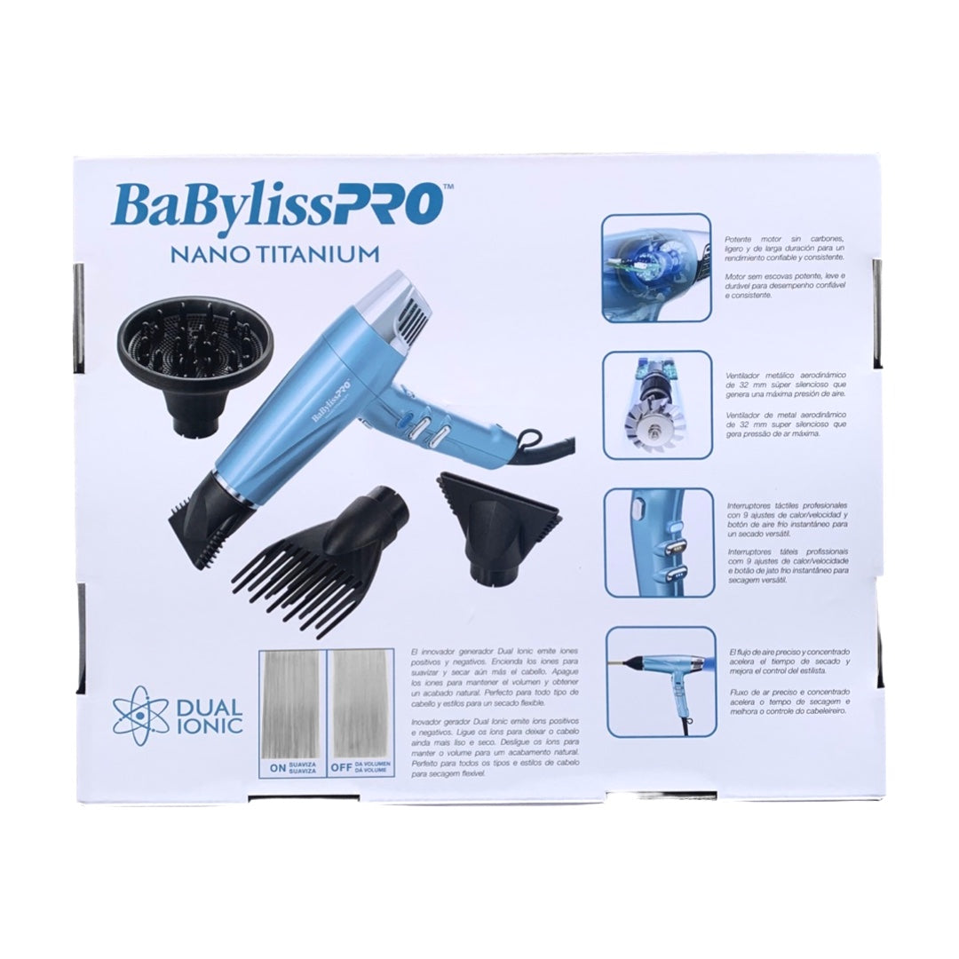 secador de pelo babylisspro dual ionic