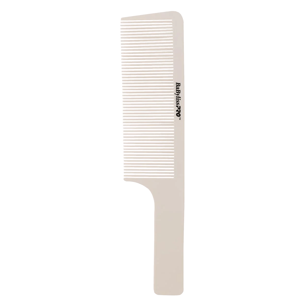 Peineta plana babyliss blanca