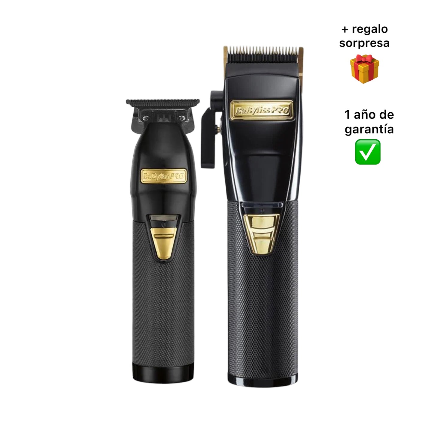 pack babyliss black fx, clipper + trimmer OFERTA