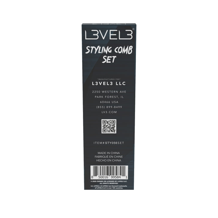 JUEGO DE PEINES DE ESTILO - 2 PIEZAS