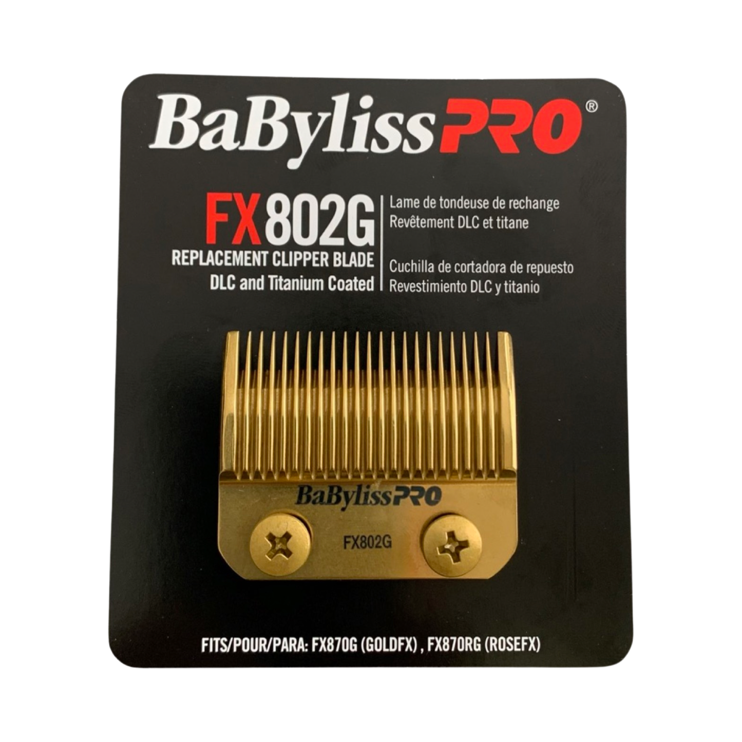 Cuchilla repuesto cortadora babyliss FX802G