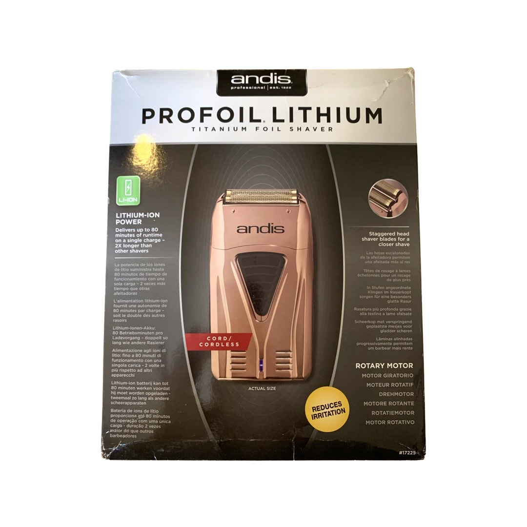 shaver andis profoil cooper (como nueva)