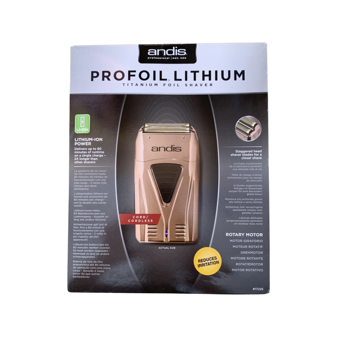 andis shaver profoil cooper (como nueva, sin cargador)