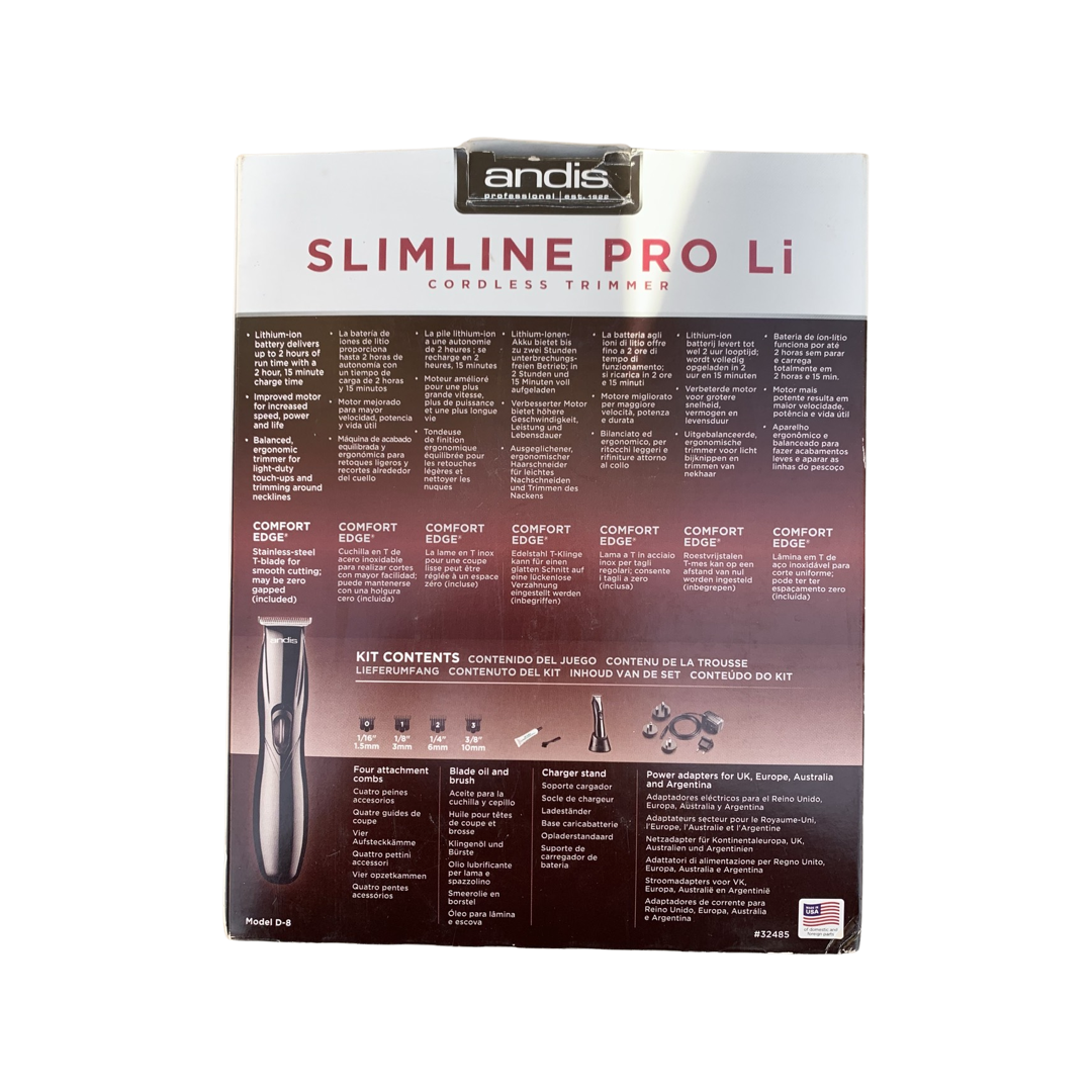 Andis slimline prom li black (usada)