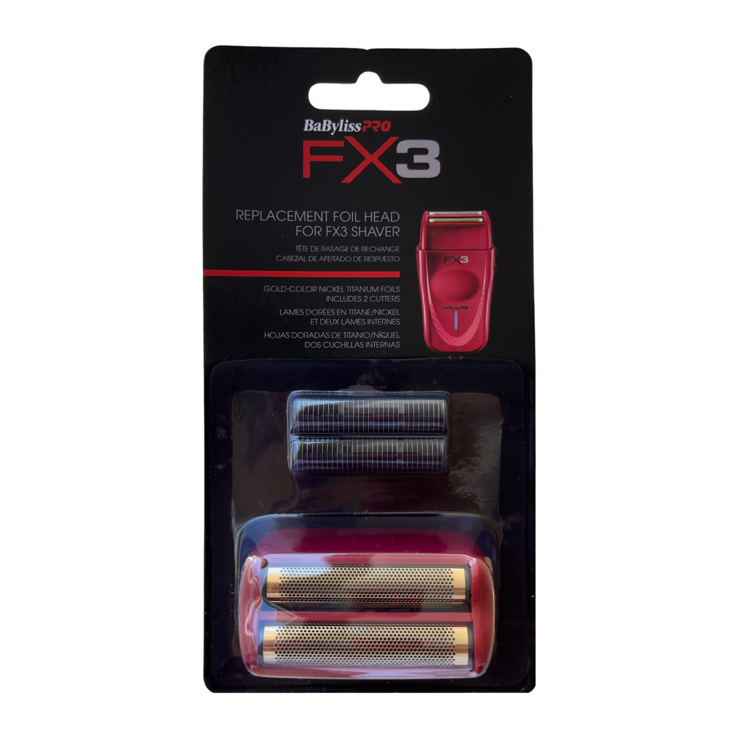 repuesto afeitadora babyliss fx3 (malla + filos)
