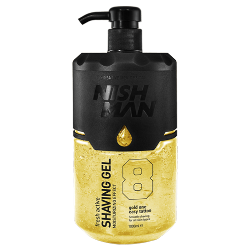 Nishman Shaving Gel No. 8 Gold 1000 Ml