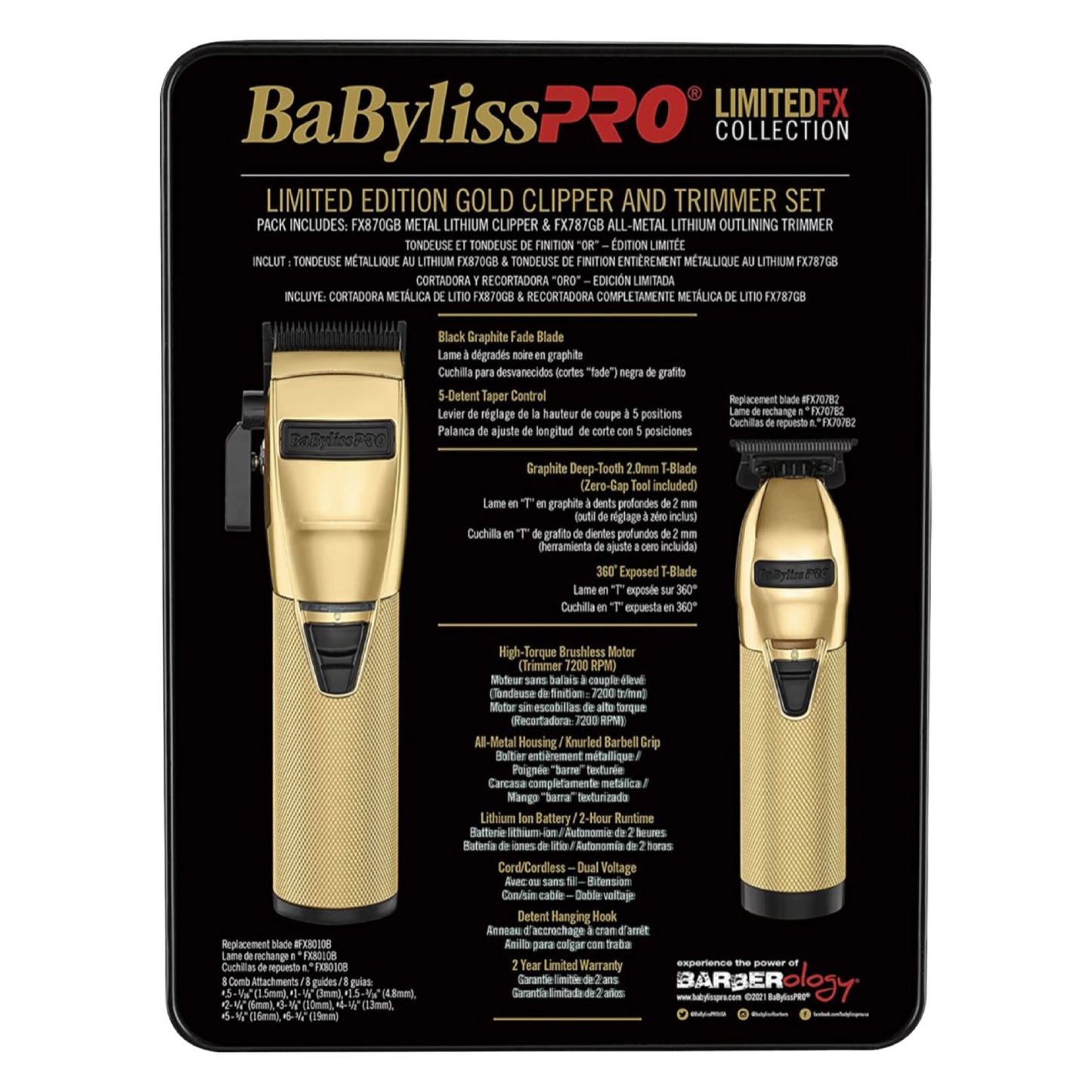 BabylissPro LimitedFX pack