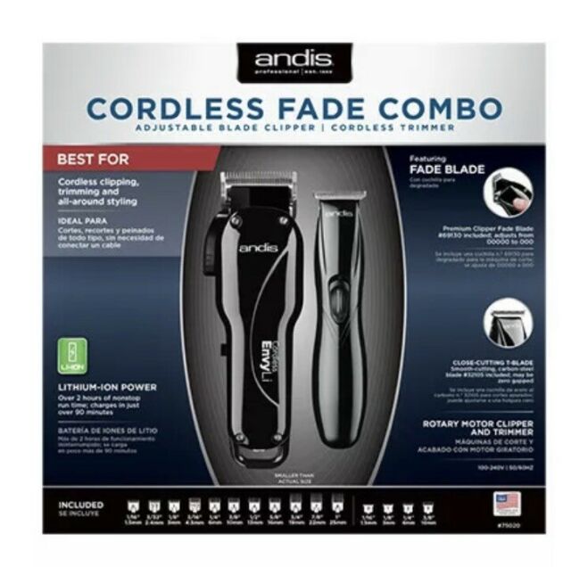 Andis fade combo