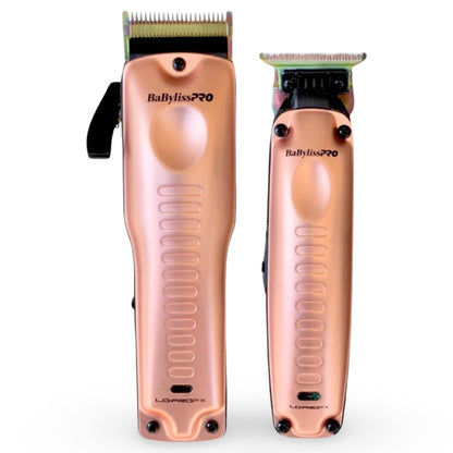 babylissPRO Lo-ProFX rose gold clipper y trimmer