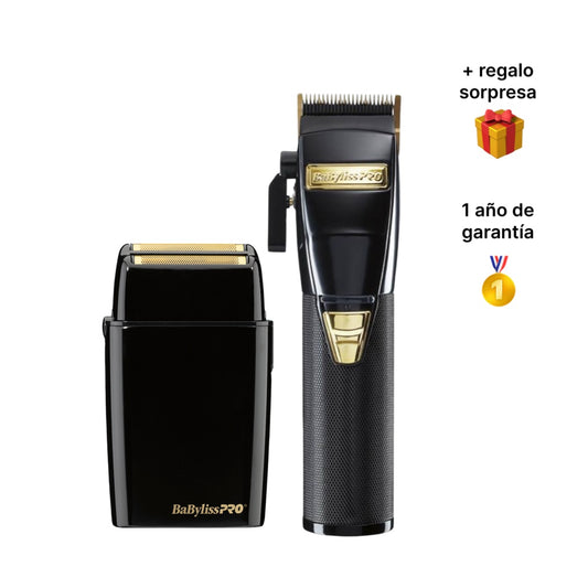 pack babyliss black fx, clipper + shaver OFERTA
