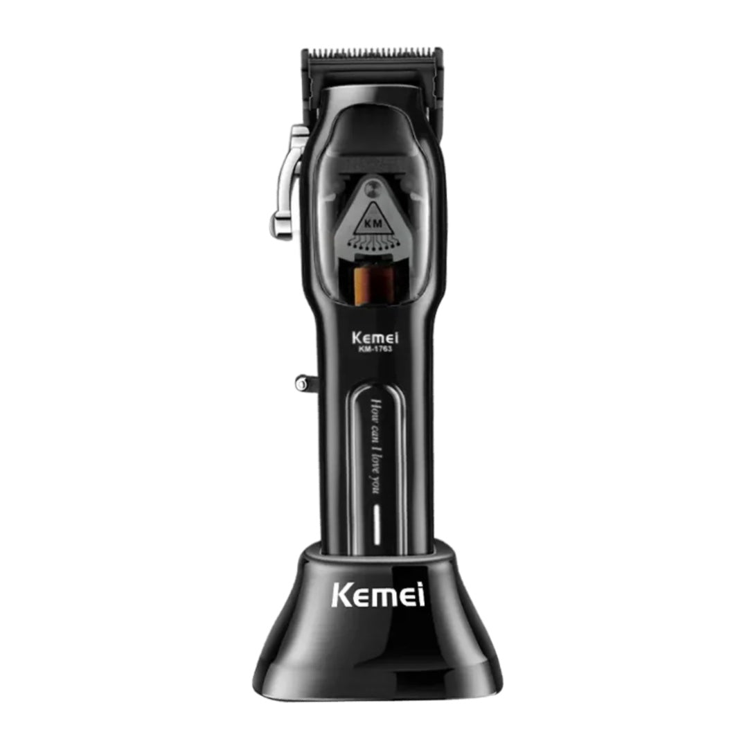 Cortadora de pelo Kemei km-1763 negro