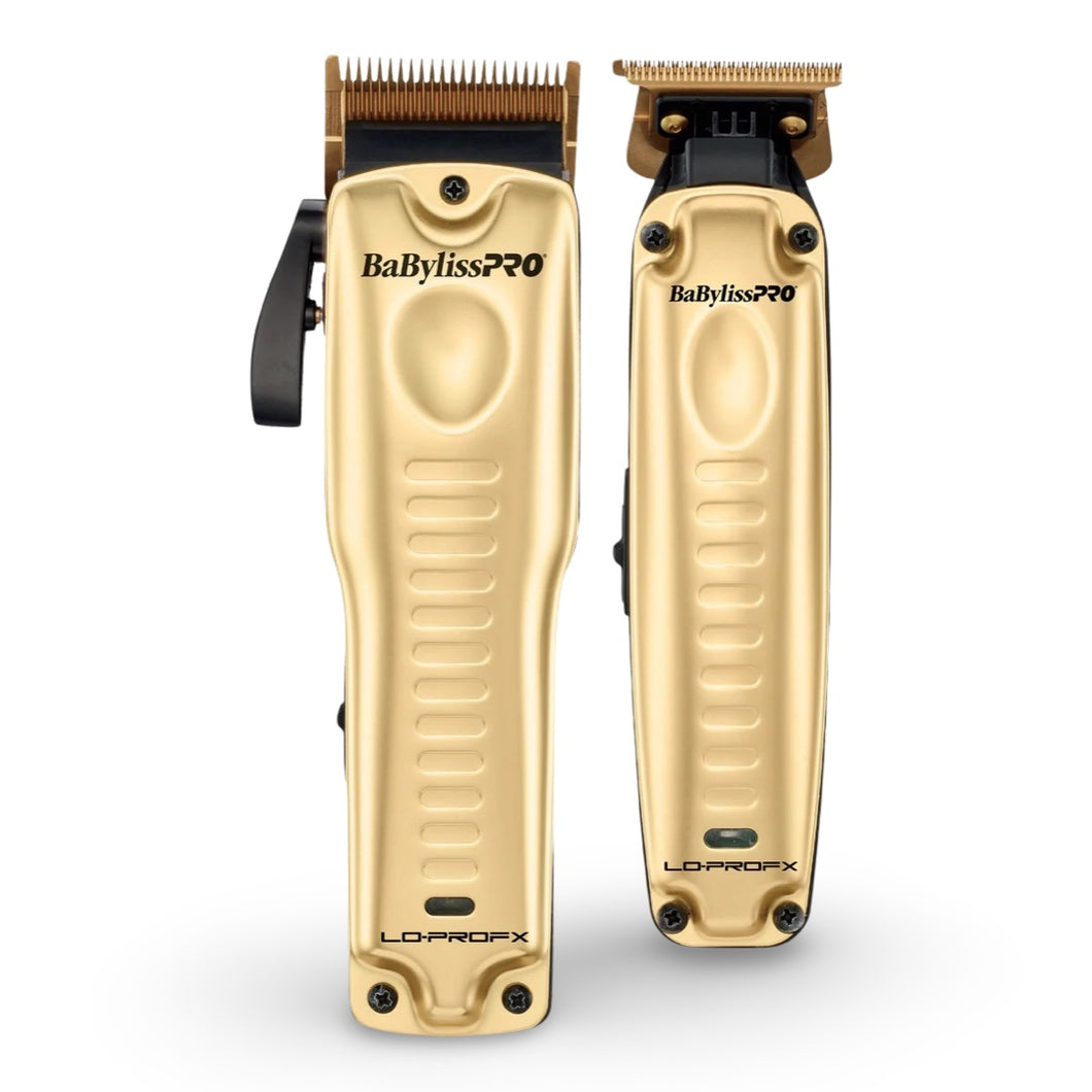 pack lo pro babyliss clipper y trimmer gold