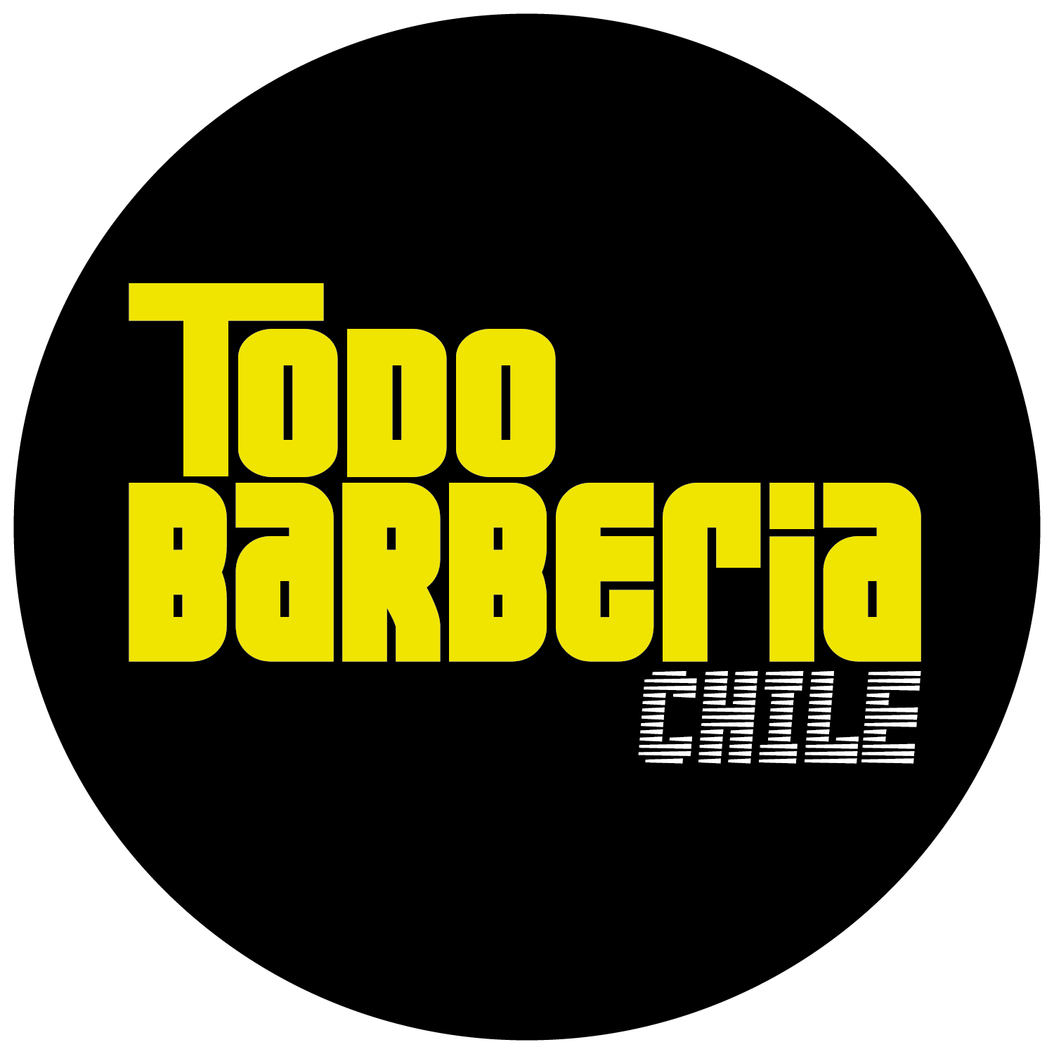 Capa peluqueria/barberia blanca con rayas – TodoBarberiaChile