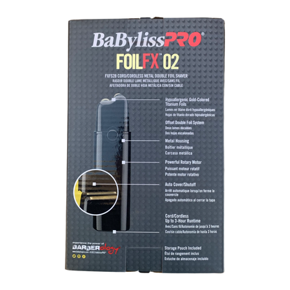 afeitadora babyliss fx02 BLACK